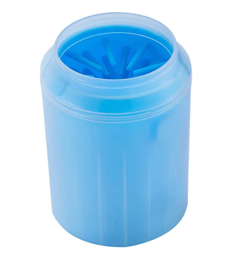 Portable Dog Paw Cleaner – Soft Silicone Bristles, Mess-Free Walks