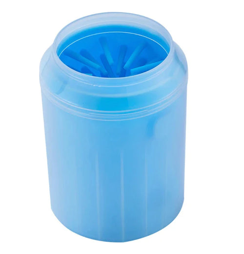 Portable Dog Paw Cleaner – Soft Silicone Bristles, Mess-Free Walks