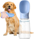 Portable Dog Water Bottle with Drinking Bowl, Leak-Proof for Walks & Travel, 19 oz