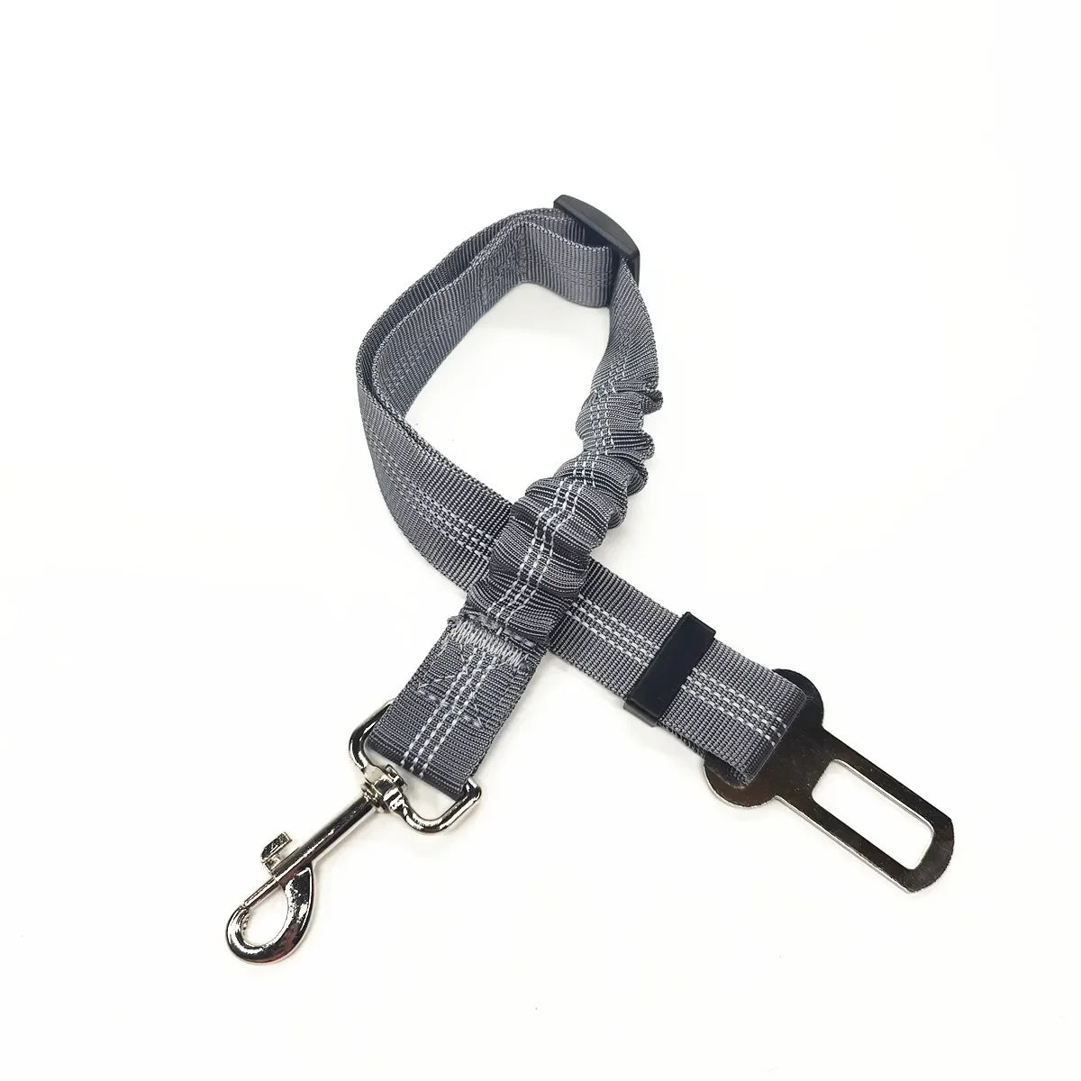 Dog Car Seat Belt – Adjustable Reflective Safety Leash for Car Travel