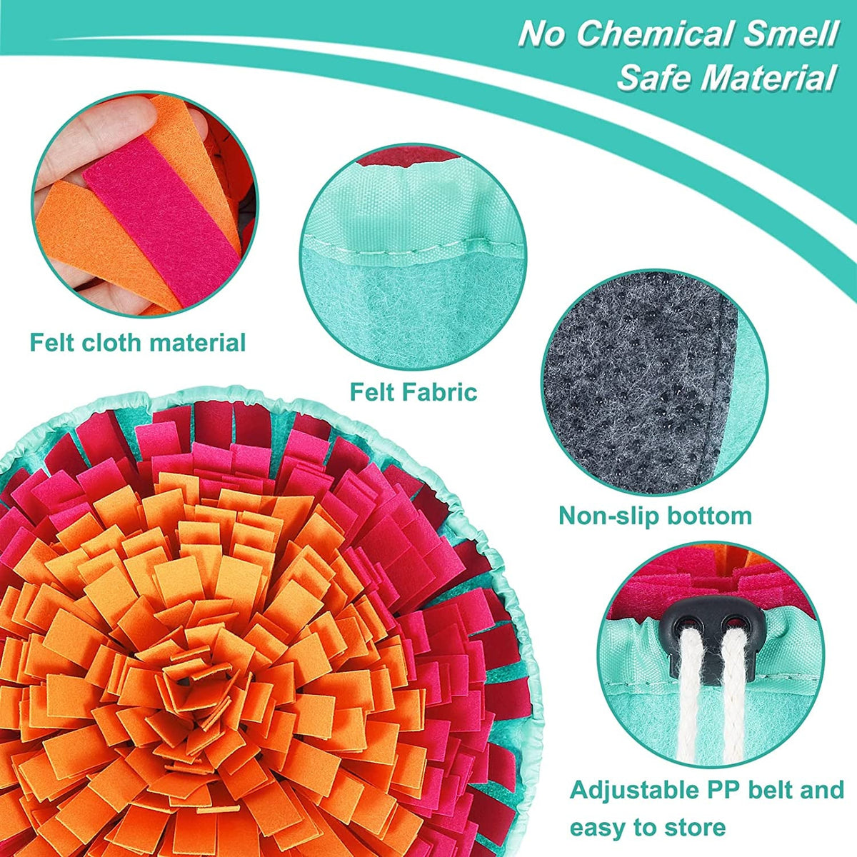 Calm Pup Kit – Snuffle Mat + Lick & Slow Feeder Bowl