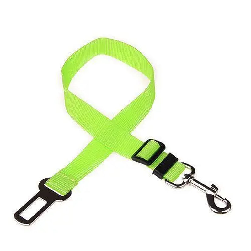Dog Car Seat Belt – Adjustable Reflective Safety Leash for Car Travel