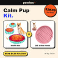 Calm Pup Kit – Snuffle Mat + Lick & Slow Feeder Bowl