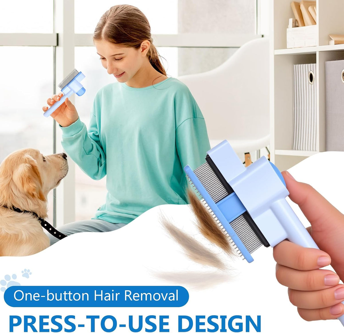 6PCS Dog Washing Gloves Pet Grooming Gloves Dog Bath Supplies